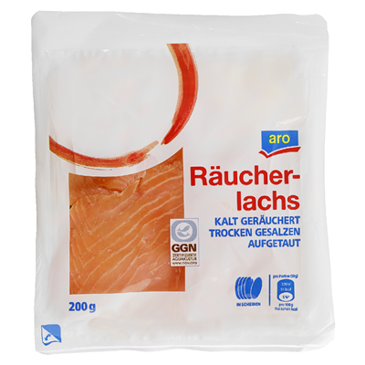 aro Räucherlachs - 200 g Packung